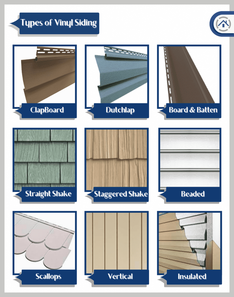 types of vinyl siding