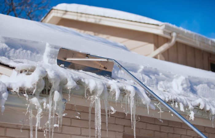 roof rake for snow removal
