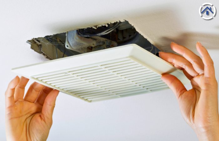 bathroom fan removal for cleaning