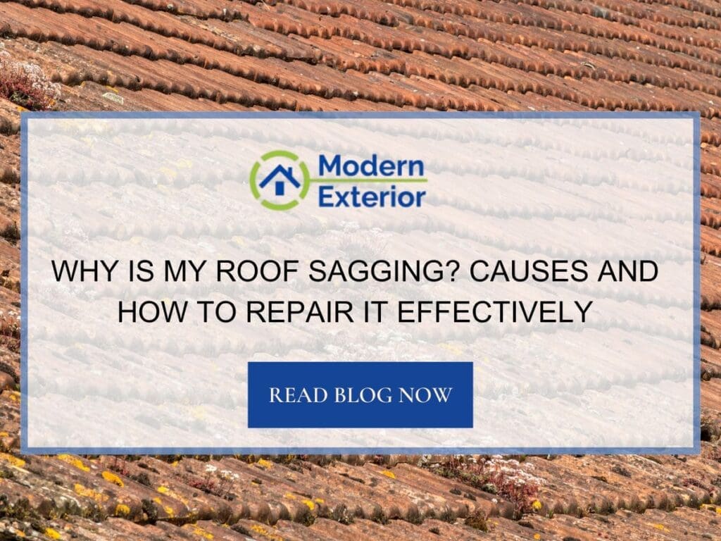 Why Is My Roof Sagging? Causes and How To Repair It Effectively