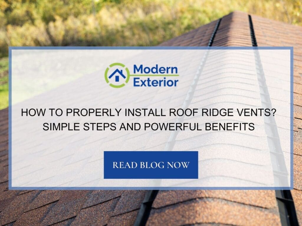 How To Properly Install Roof Ridge Vents? Simple Steps and Powerful Benefits