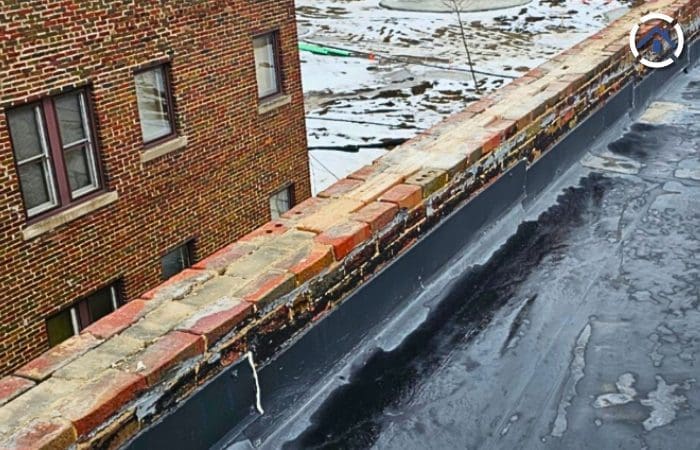 corner seams (one of the biggest problems with EPDM roofs)