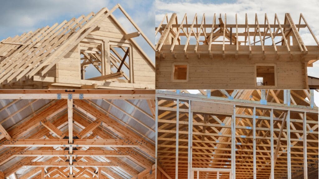 Sloped Rafter Rafter Types and Attic Framing - Modern Exterior Roofing 2025