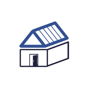 Icon showing a medium slope