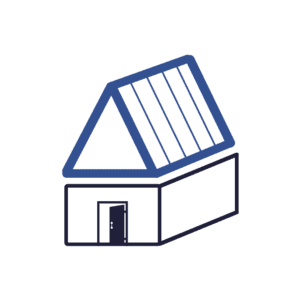 Icon showing a steep slope