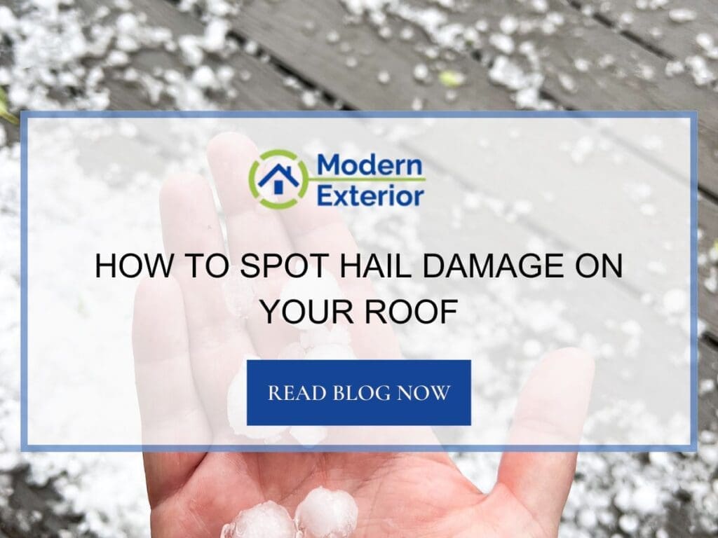 How to Spot Hail Damage on Your Roof